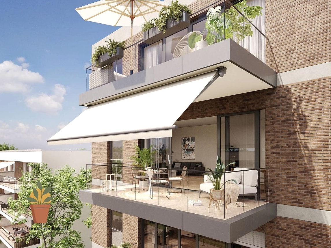 Retractable Fabric Awnings