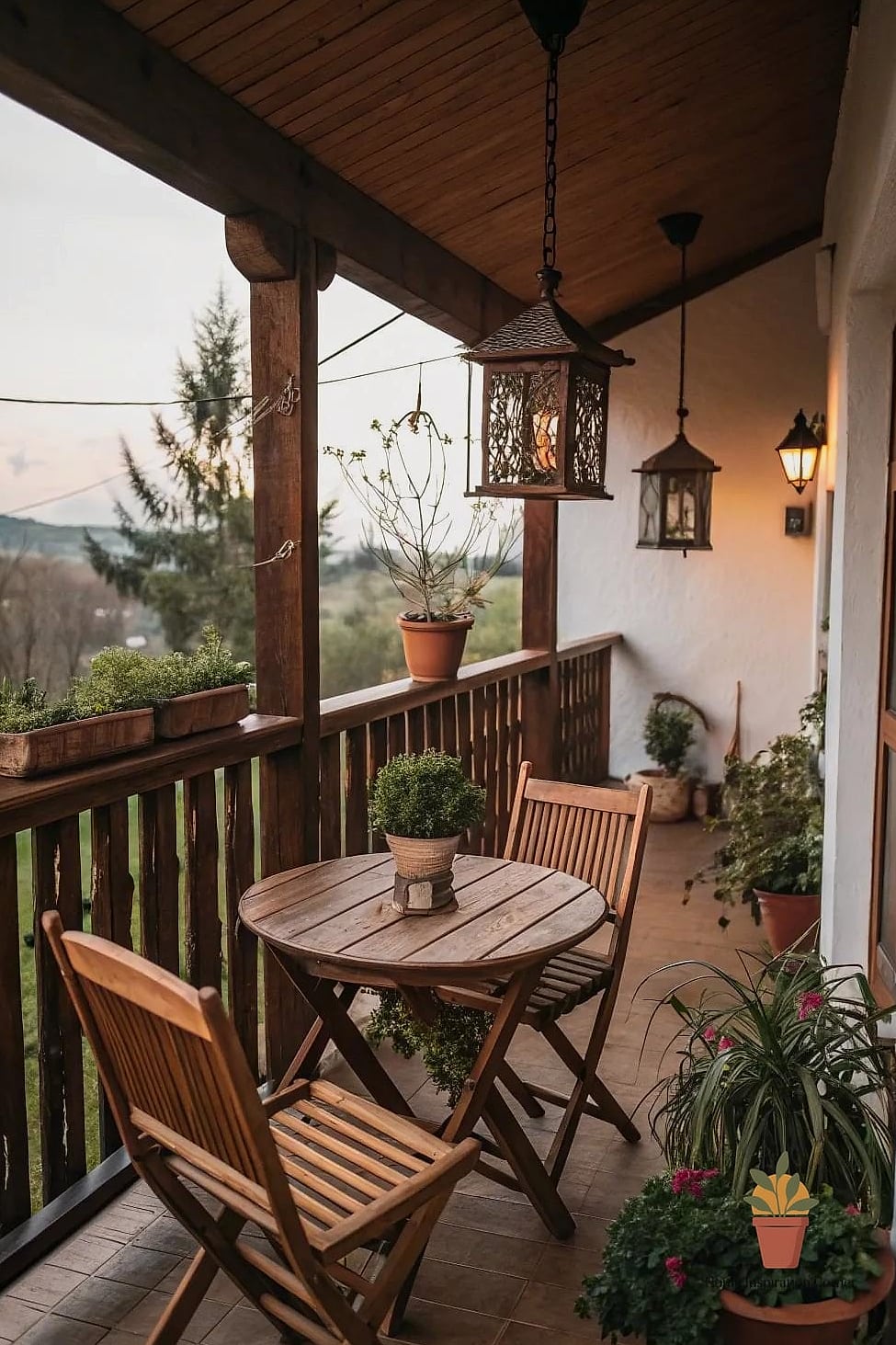 Rustic Farmhouse Enclosed Porch