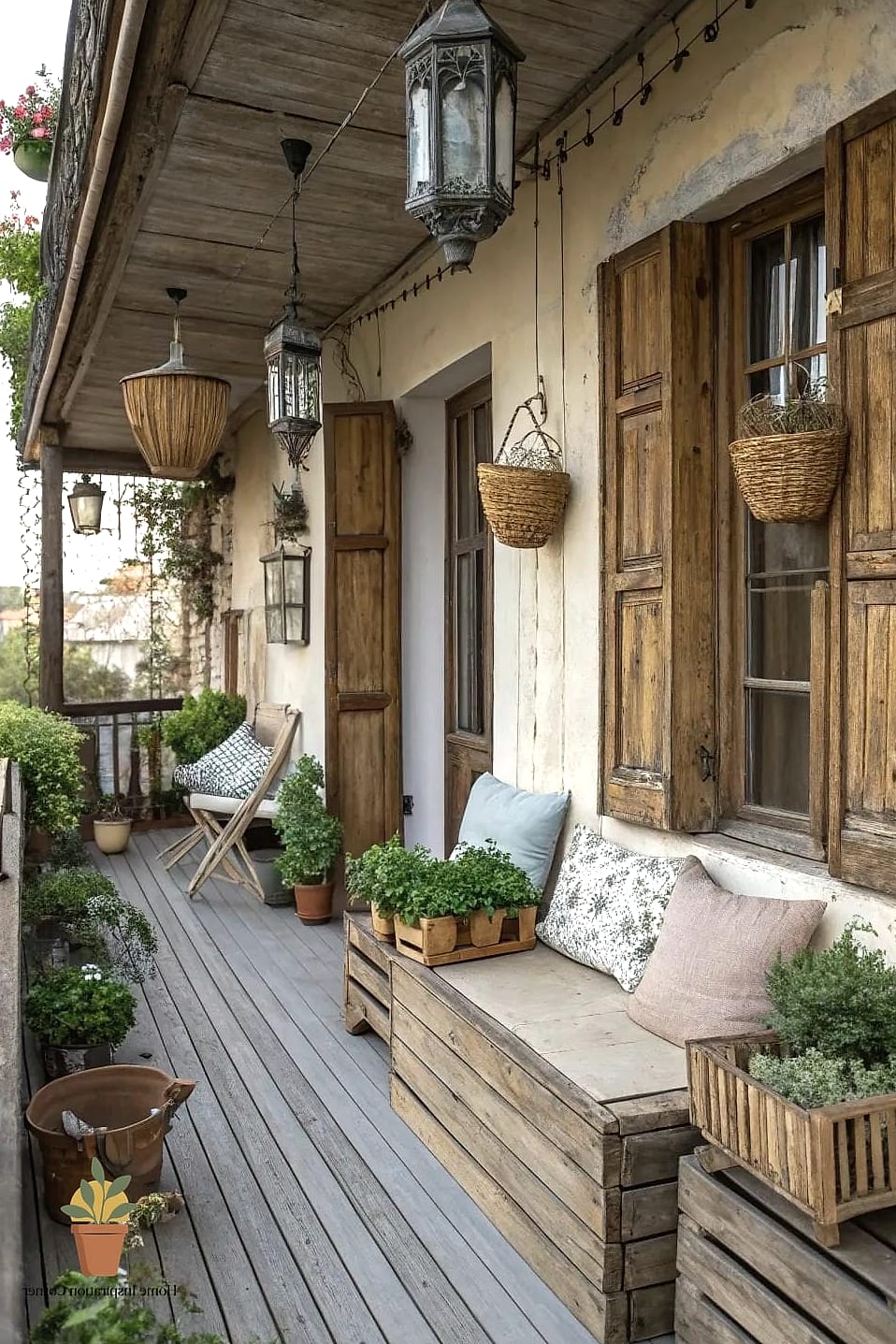 Rustic Wooden Crate Styling