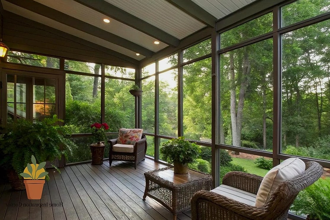 Screened-In Porch Style for Bug-Free Evenings