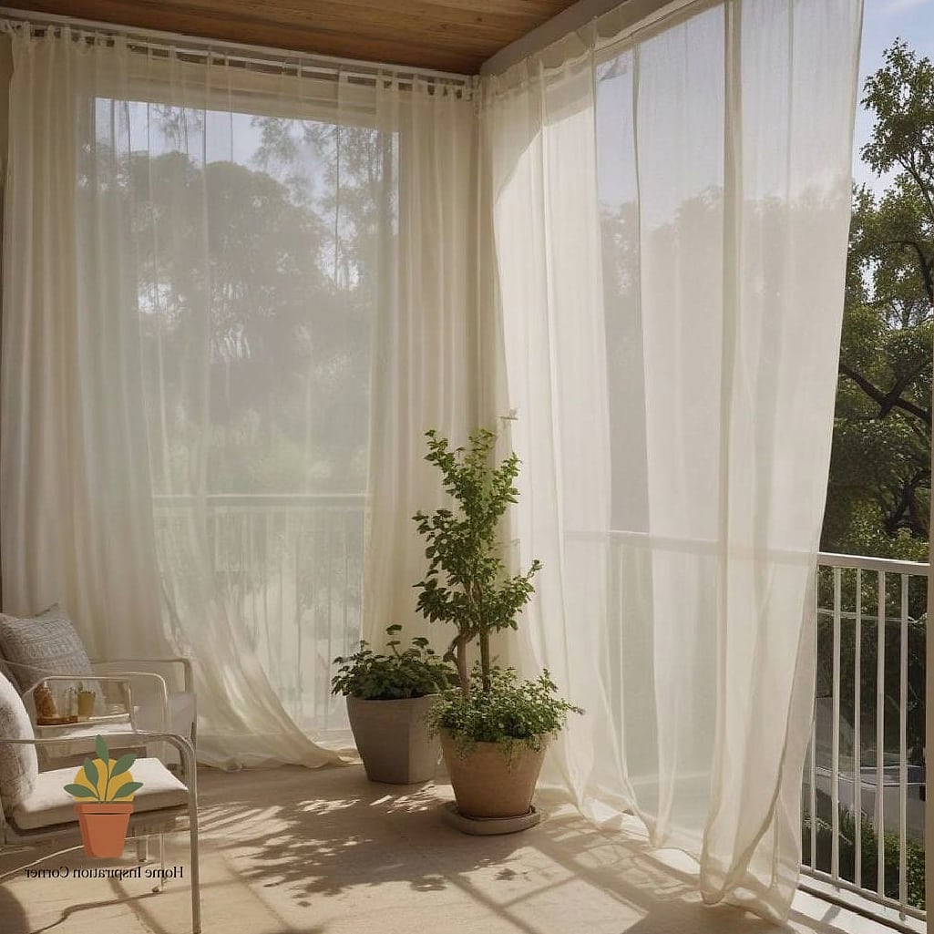 Sheer Fabric Draping