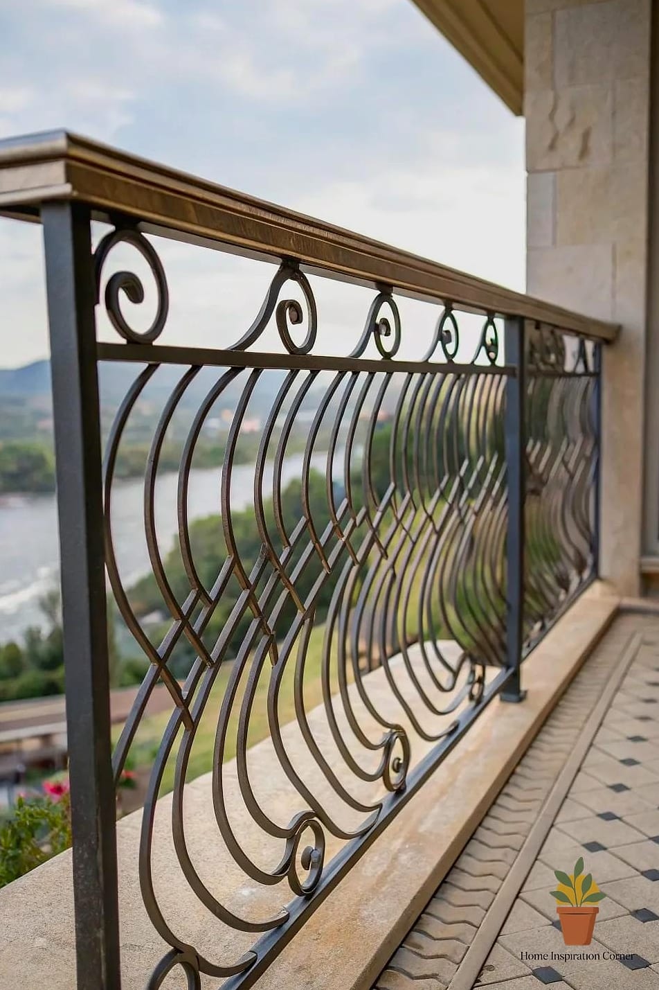 Standard Grill to Curved Art Deco-Inspired Design