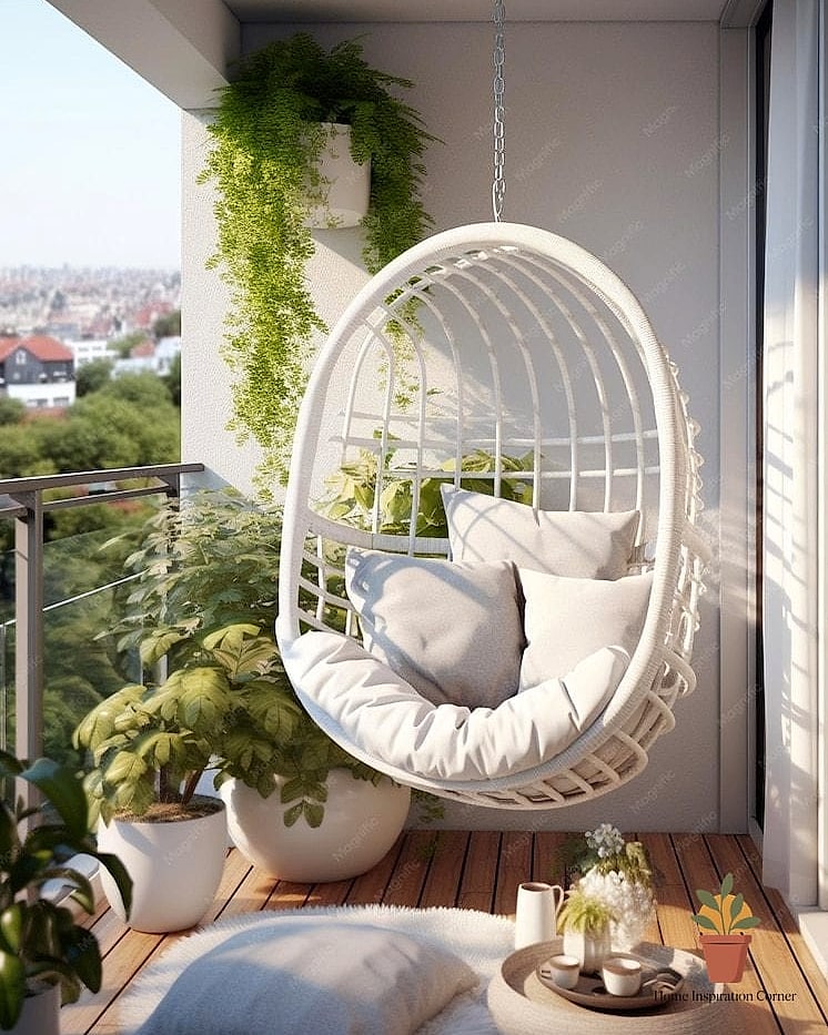 A Statement Hanging Chair