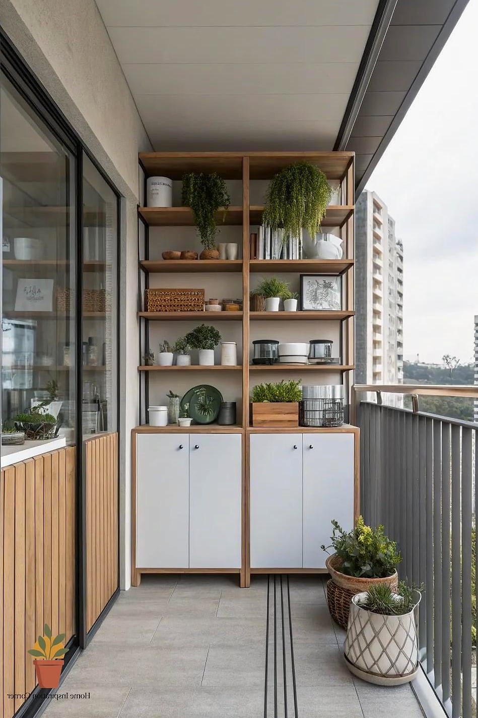 Storage-Smart Enclosure for Small Spaces
