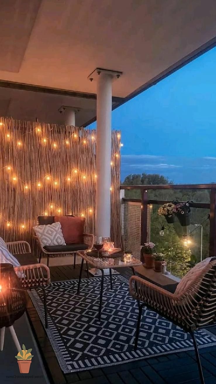 String Light Fairy Tale Balcony
