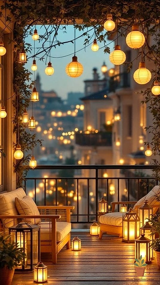 Use Lanterns Instead of String Lights