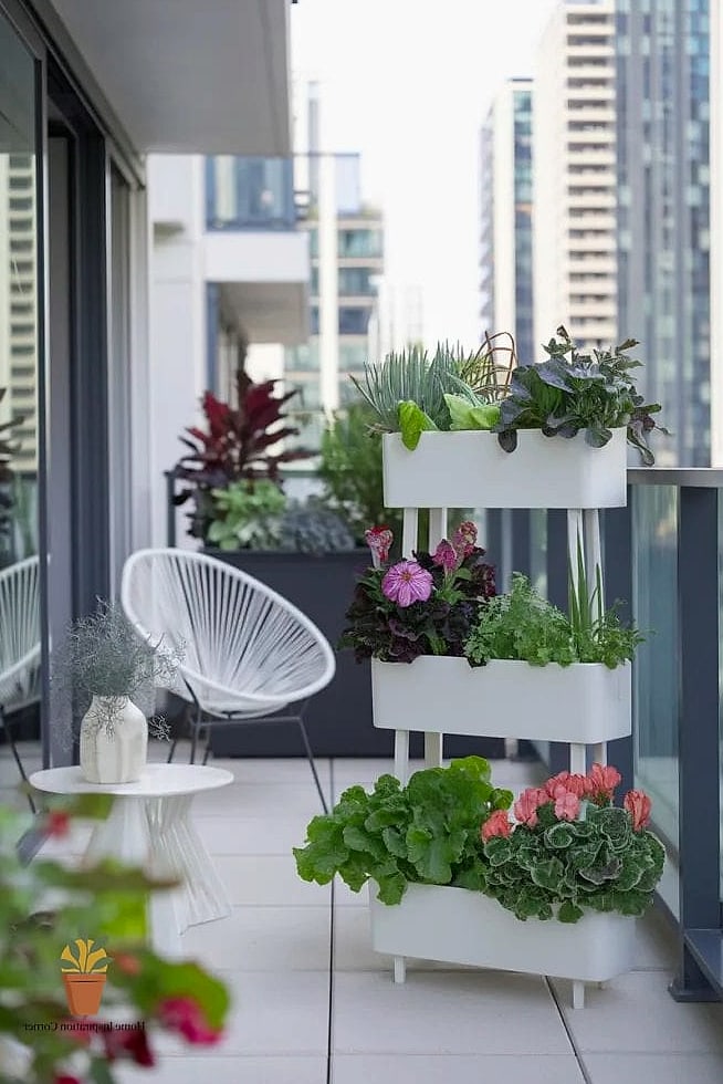 Use a Tiered Plant Stand