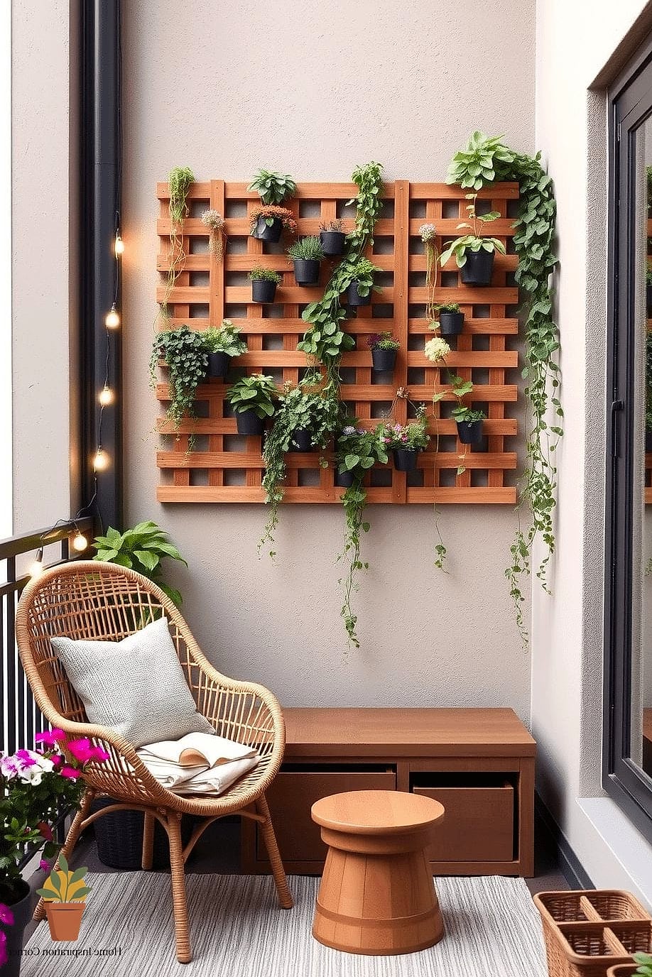 Use Vertical Trellis Panels for Climbing Plants