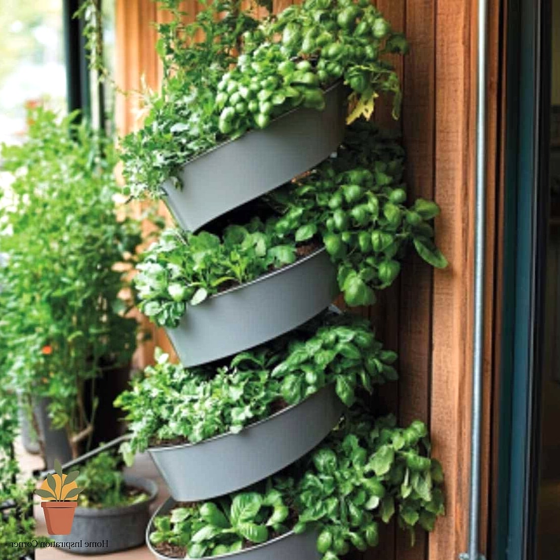 9 Creative Big Balcony Ideas Ideas You Haven't Seen Before 3 A Vertical Herb and Vegetable Wall