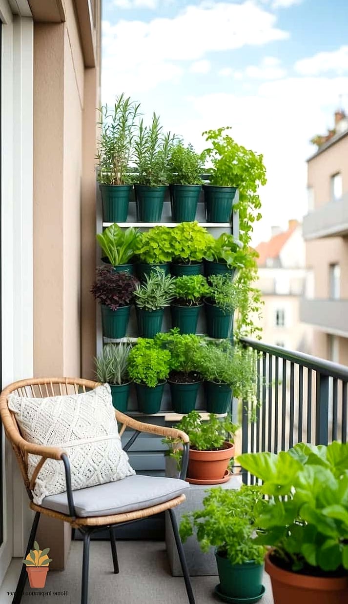 Vertical Herb Garden