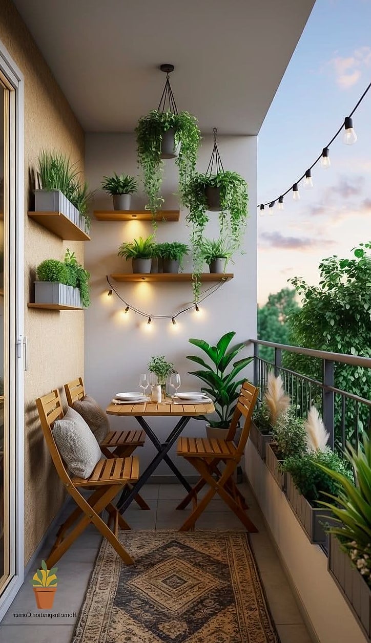 Wall-Mounted Bar Cart Alternative