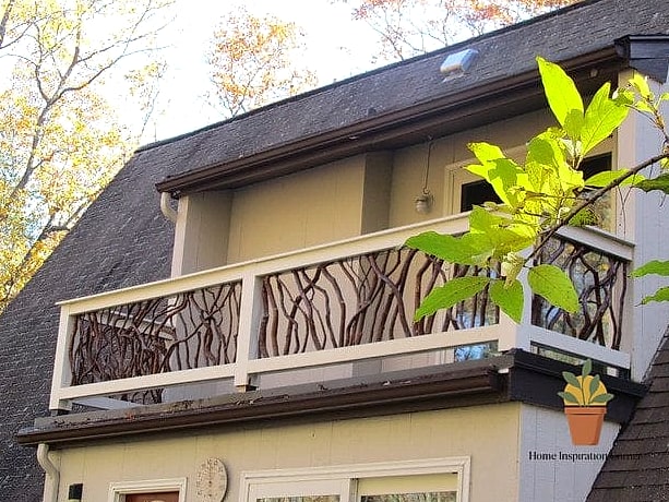 Whitewashed Wood Slats