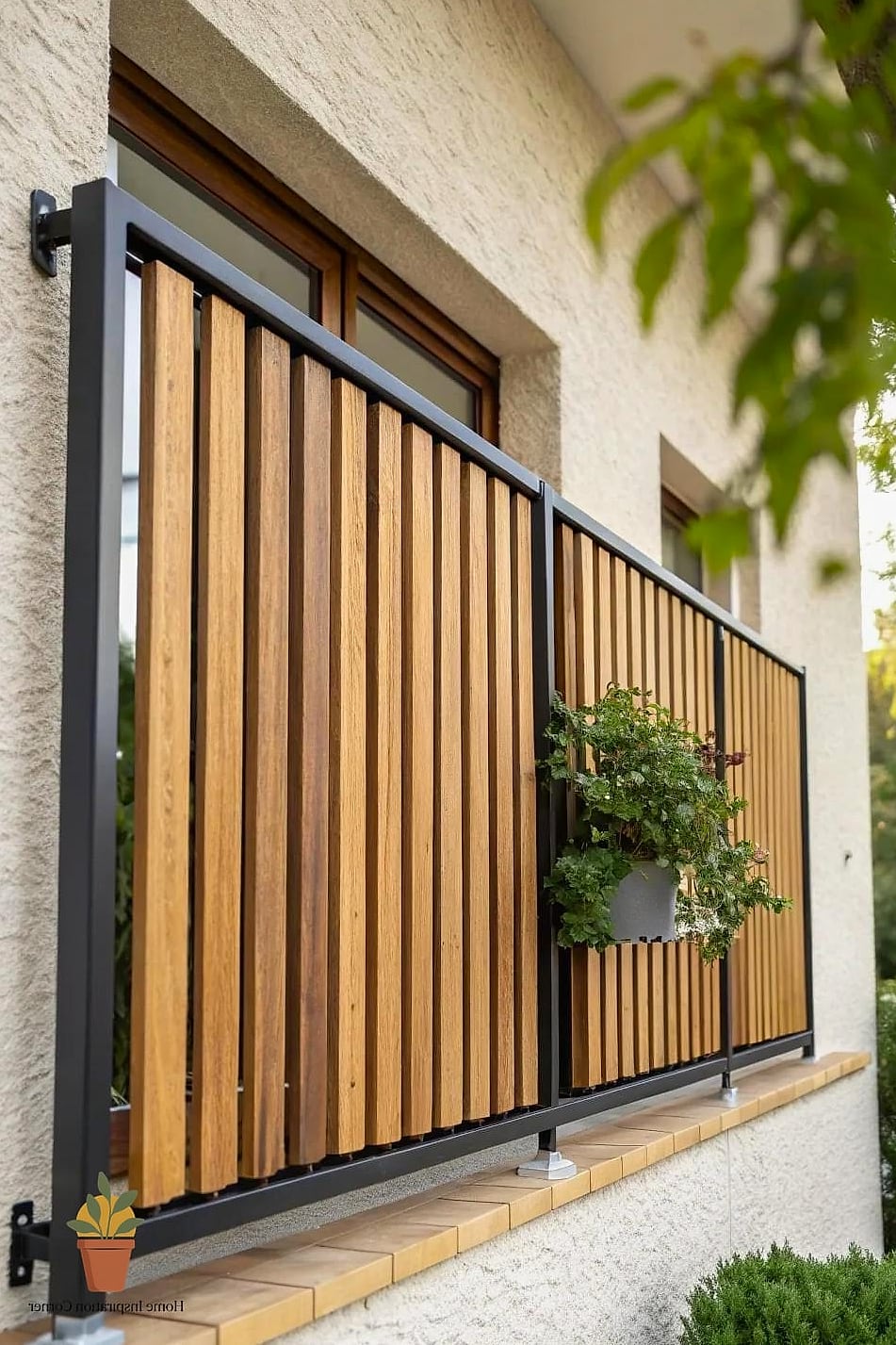 Wood Slat Privacy Panels