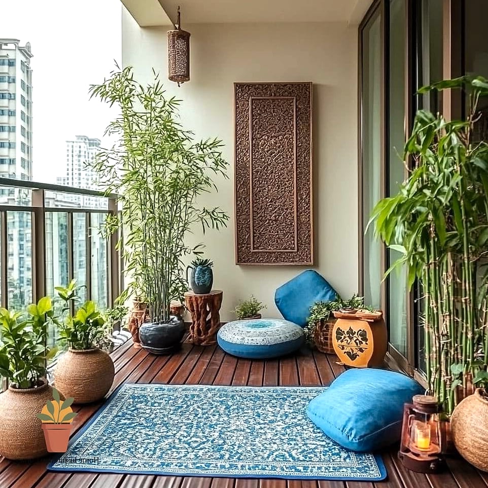 20 Small Balcony Looks We're Obsessed With This Year 18 Zen Meditation Retreat