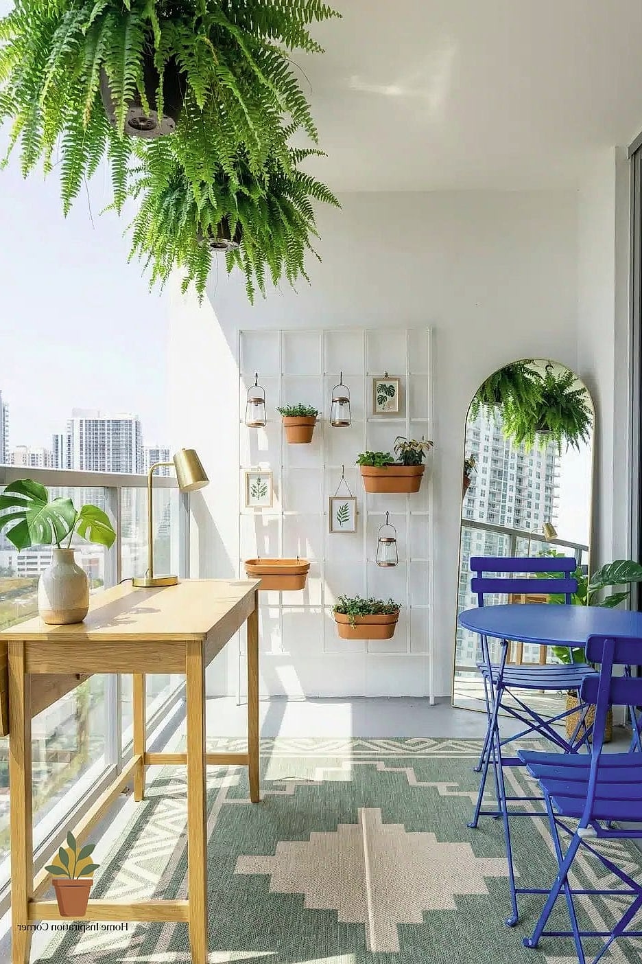 21 Apartment Patio Decorating Ideas Ideas That Work in Any Size Home 3 Add a Bistro Set for Small Footprints