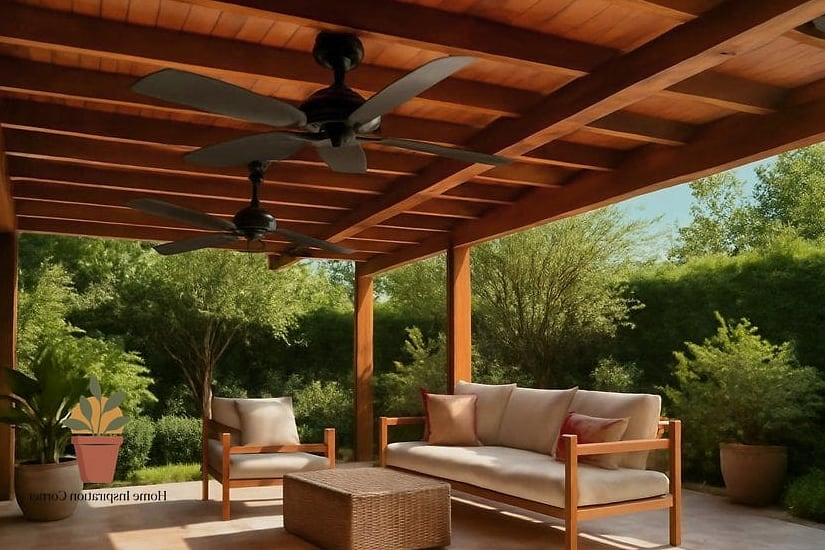 Add a Ceiling Fan for Airflow