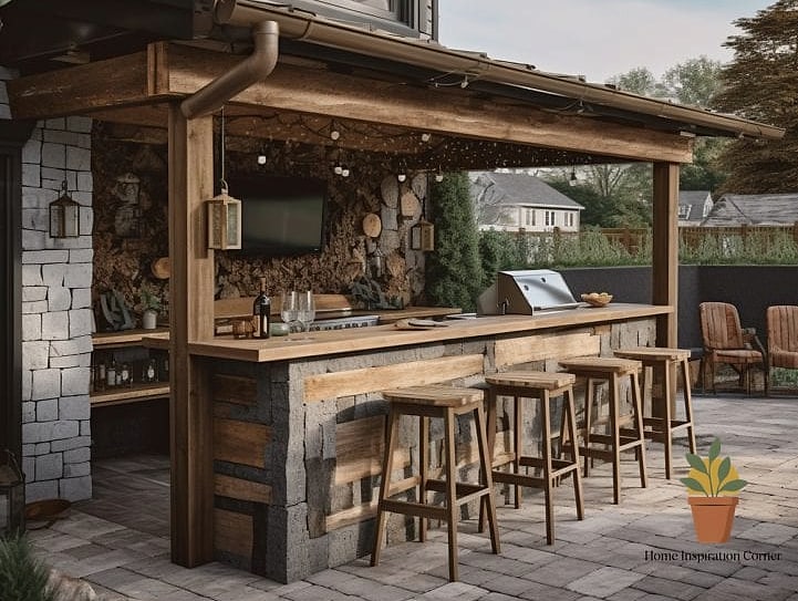 Adding a Bar-Height Counter for Guests