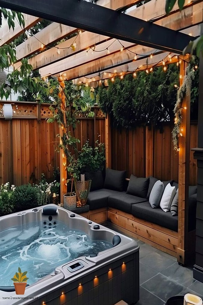 Adding a Pergola with Integrated Planters