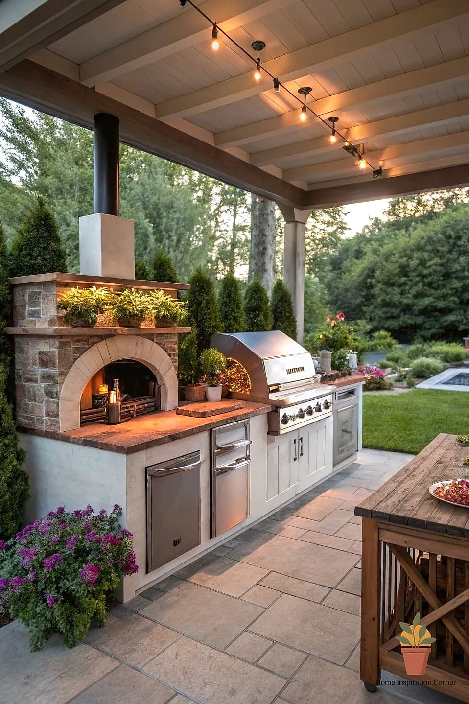Adding a Pizza Oven Alongside the Grill