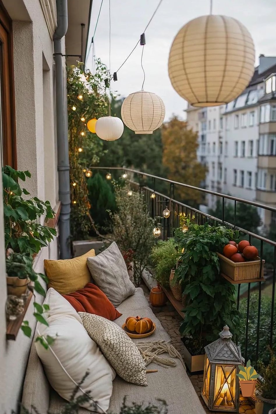21 Apartment Patio Decorating Ideas Ideas That Work in Any Size Home 22 Add Seasonal Decor That's Easy to Swap
