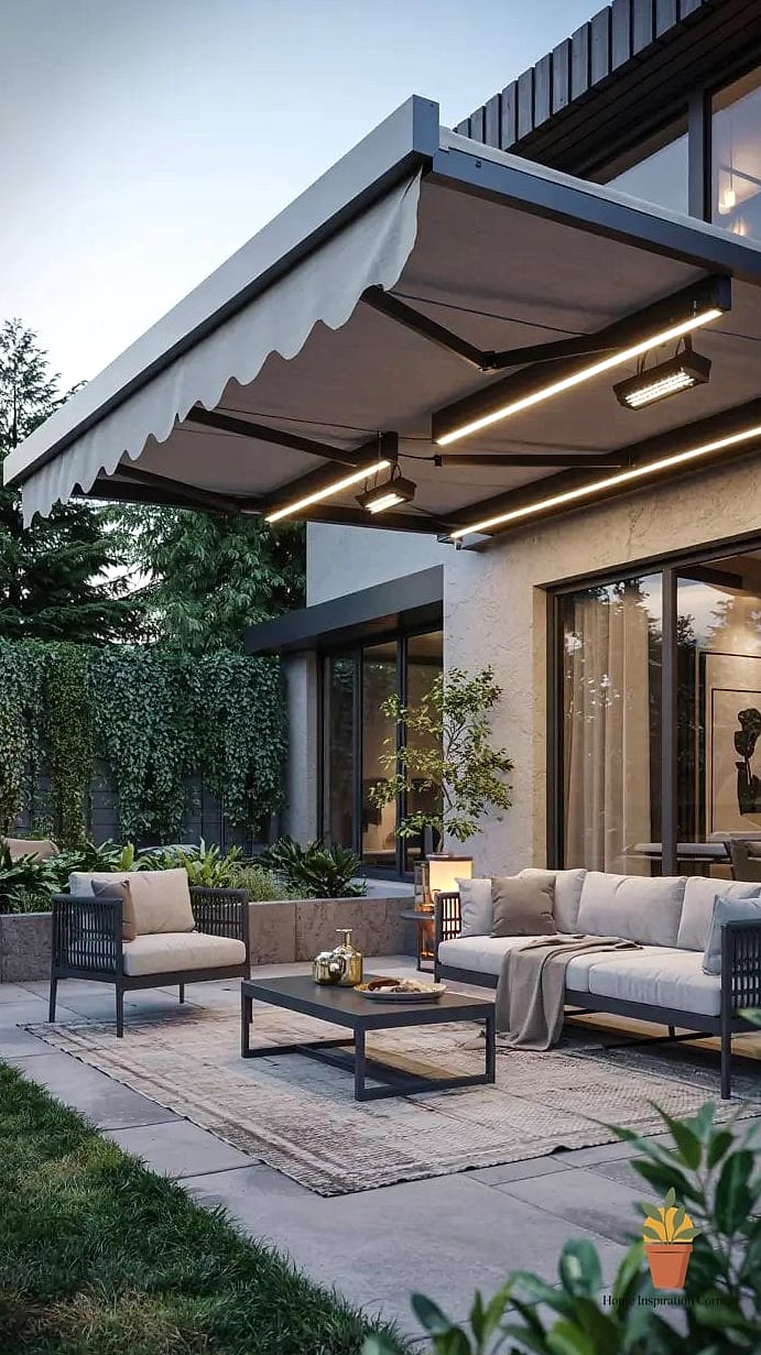 Add Shade with a Retractable Awning