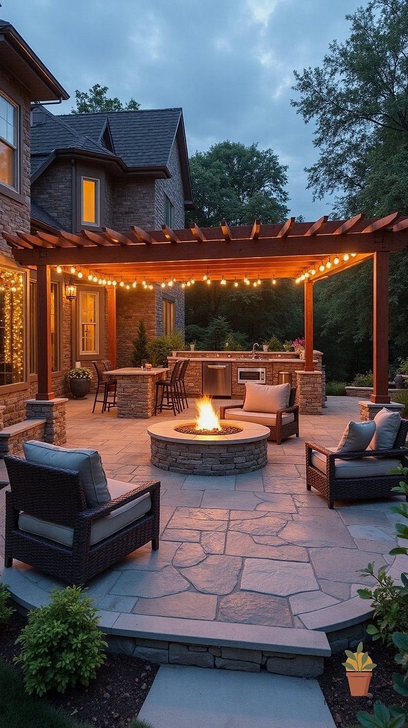 Add a Statement Outdoor Rug Runner