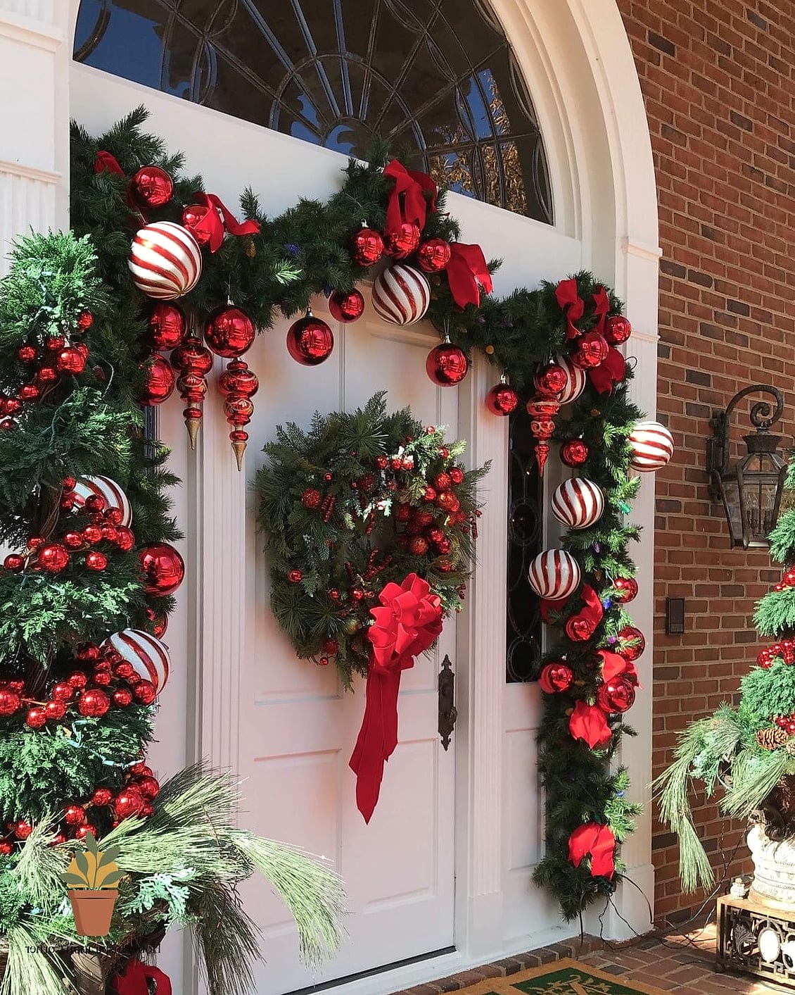 Add a Statement Wreath to Every Exterior Door