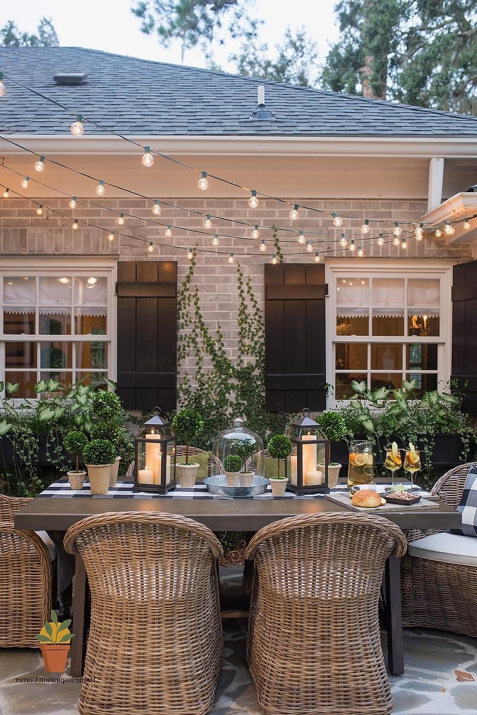 Add String Lights Overhead