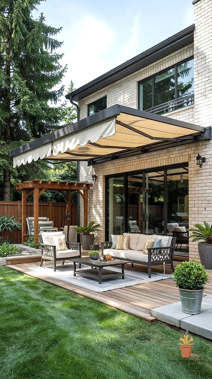 Awning-Style Patio Cover