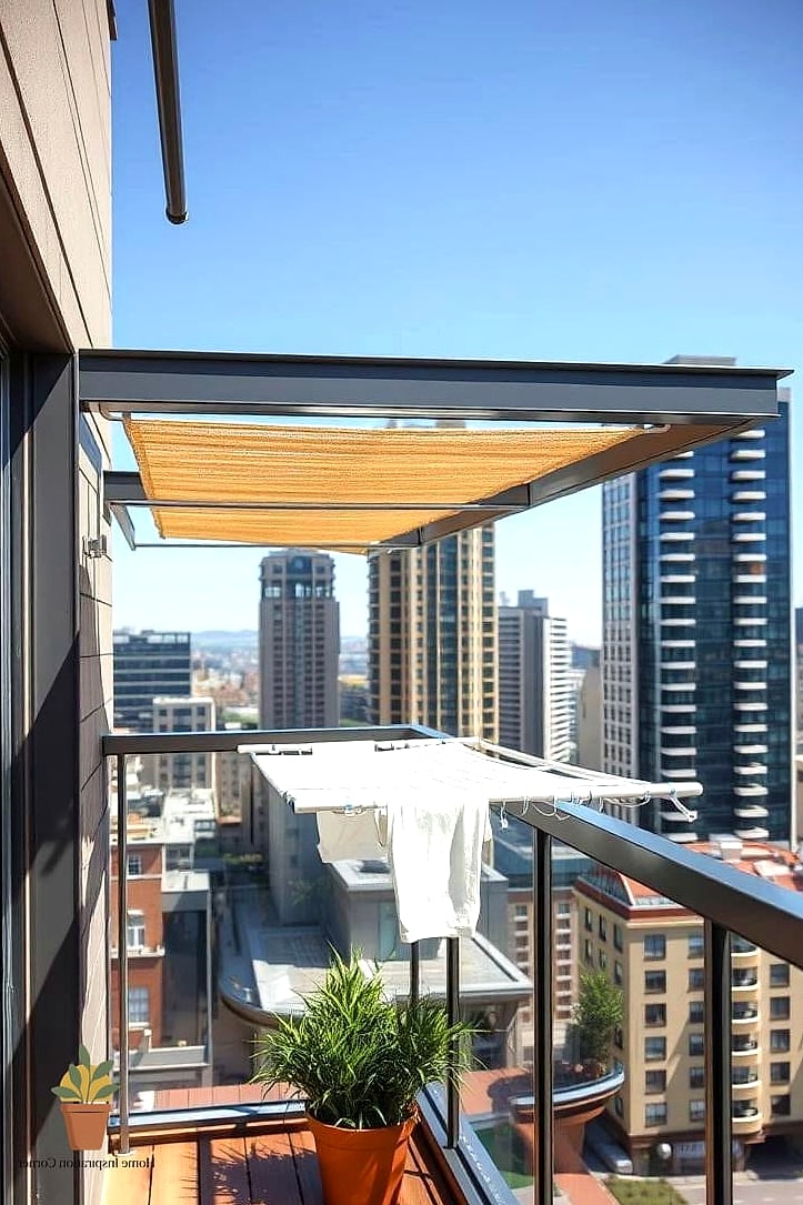 Balcony or Patio Railing Line