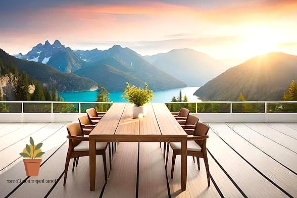 21 Terrace Photoshoot Ideas Before and After Transformations to Inspire 18 Bare Table to Layered Textile Styling