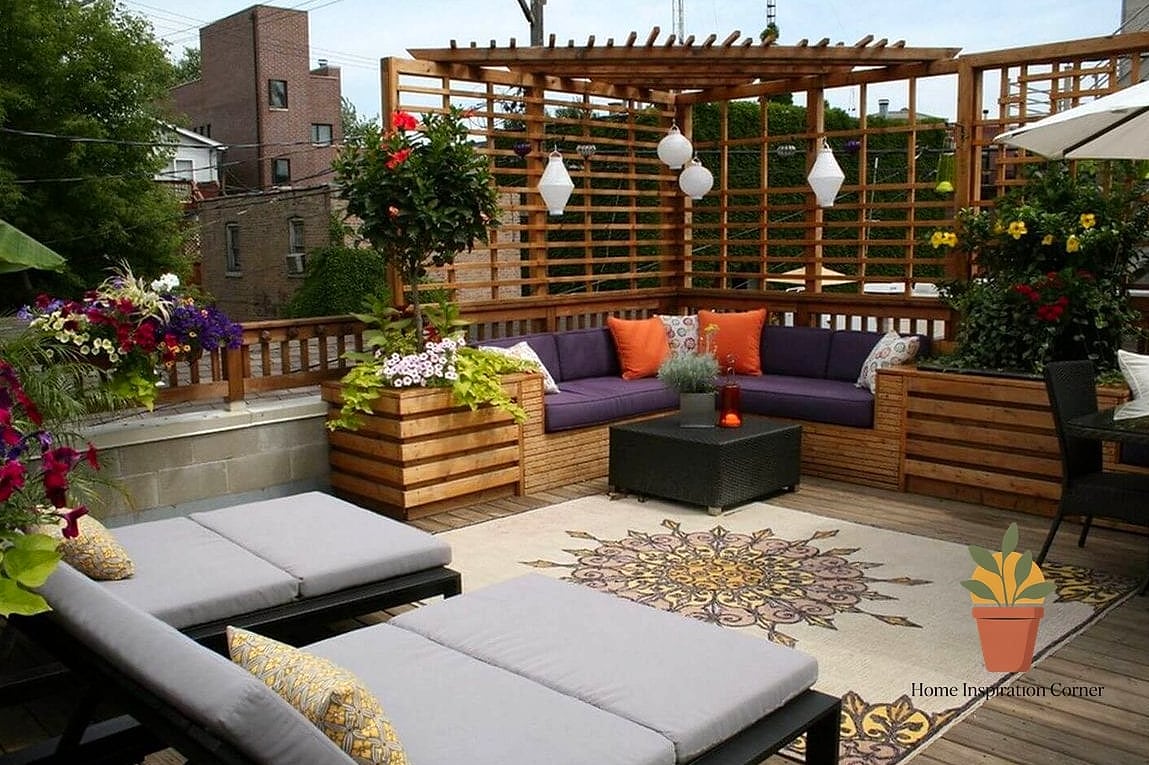 22 Terrace Decoration Before and After Transformations to Inspire 9 Bare Table Styled with Layered Textiles and Candles
