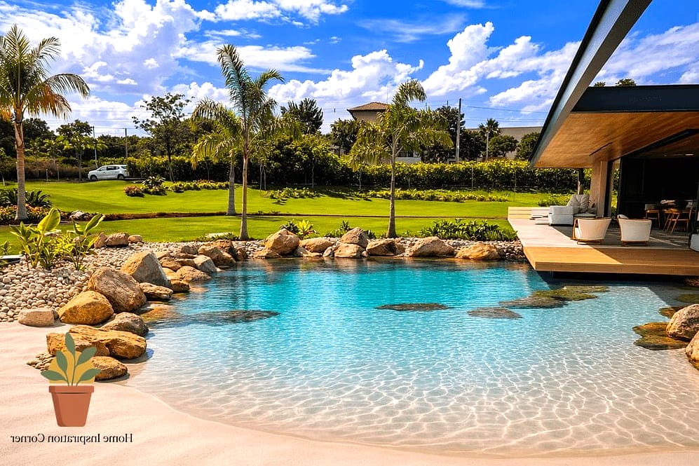 Beach Entry Pool