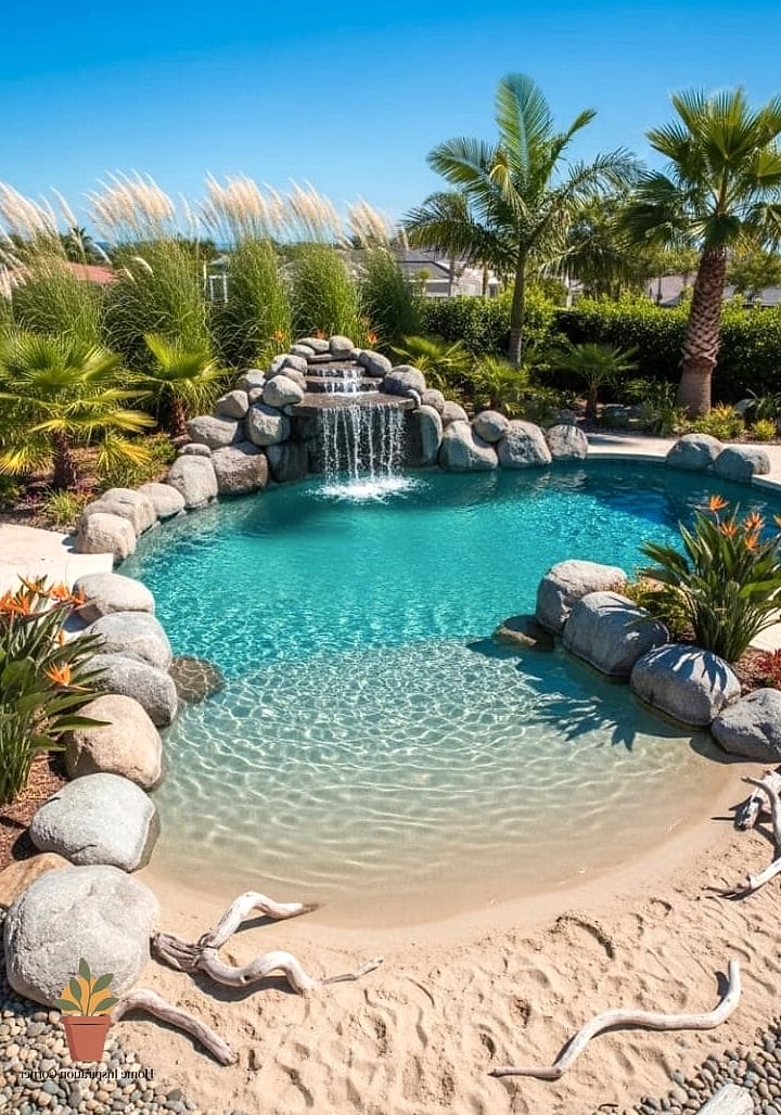 Beach Entry Pool