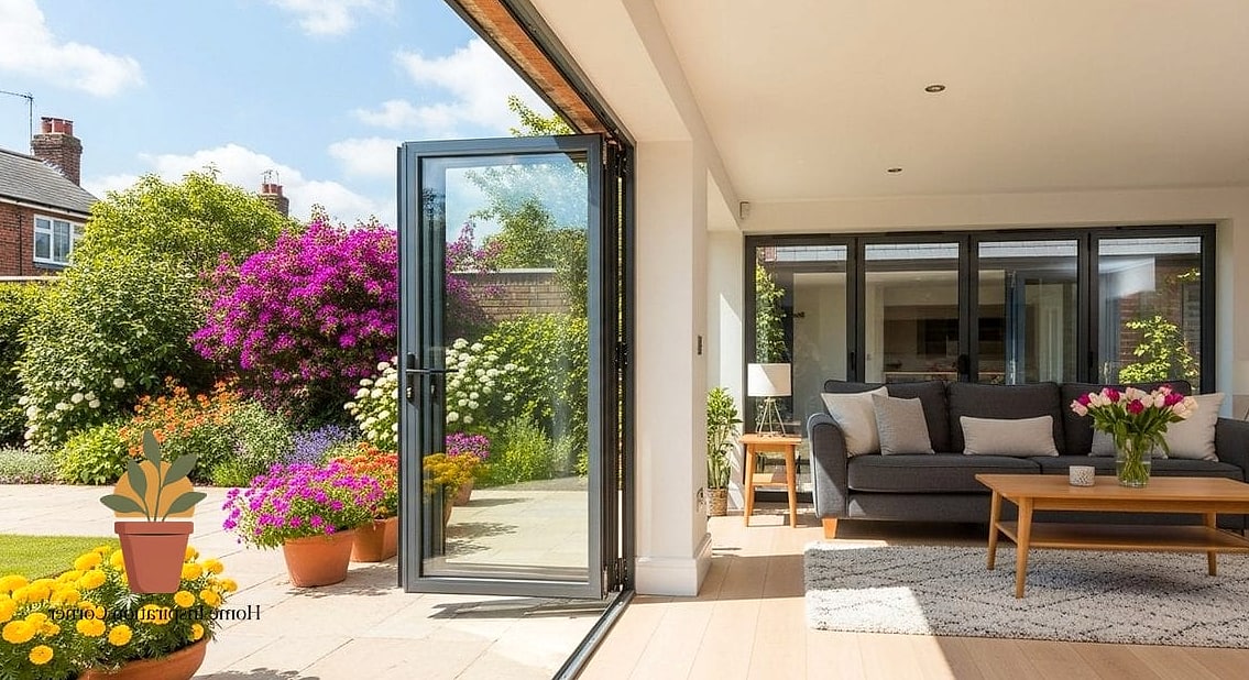 Bifold Doors with a Sunken Patio Lounge