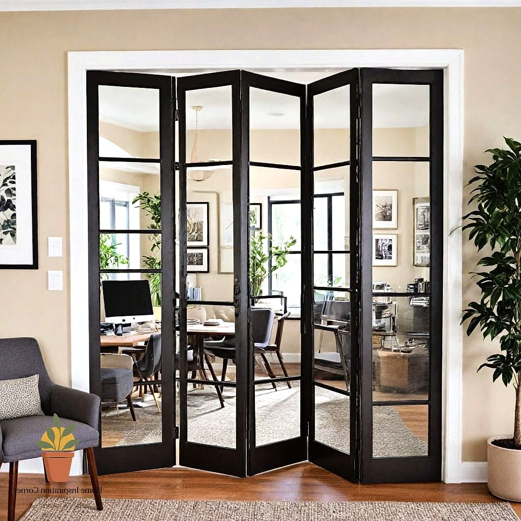 Bifold Doors for a Home Office with Outdoor Access
