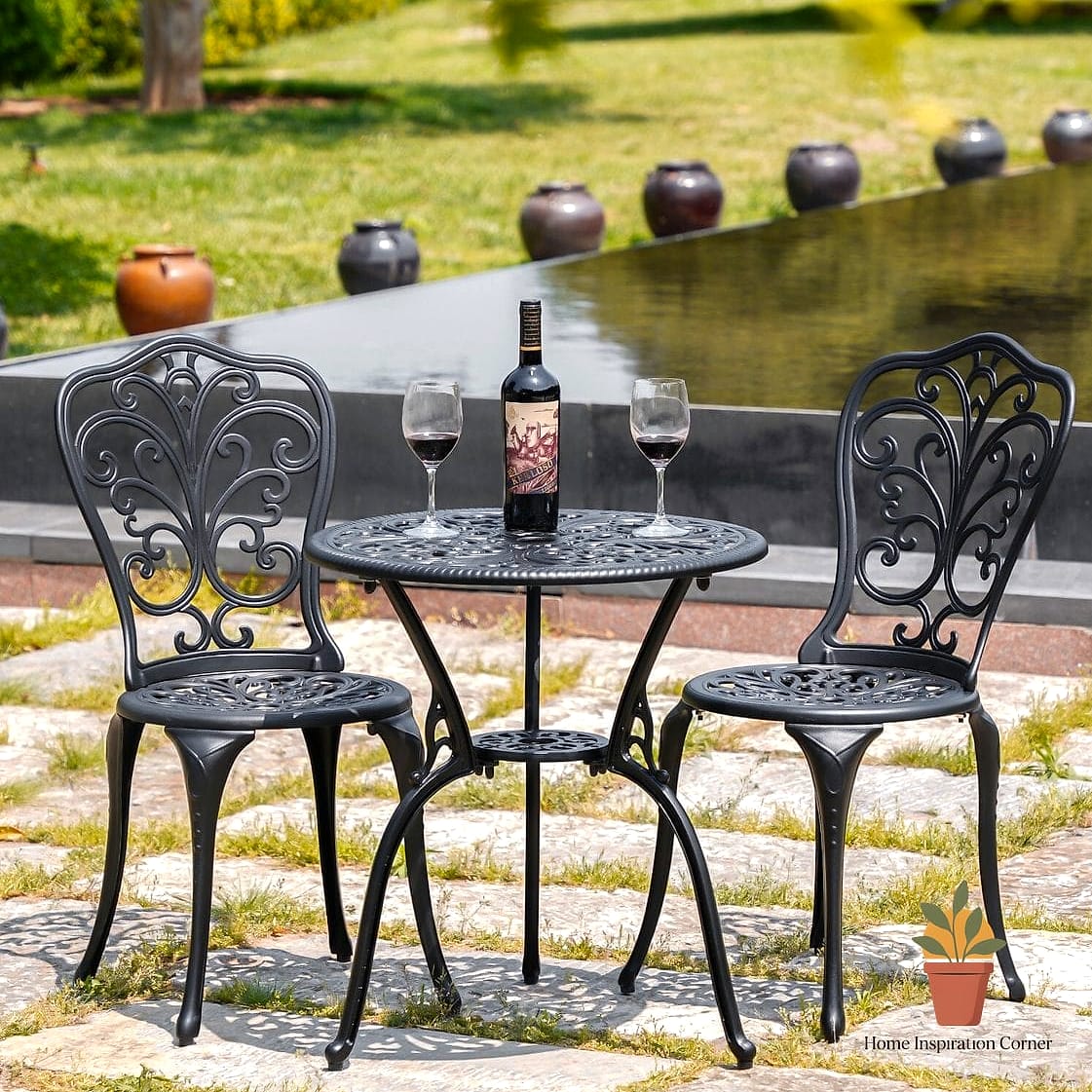 17 Small Patio Ideas Designs That Maximize Style and Function 2 Bistro Set for Two