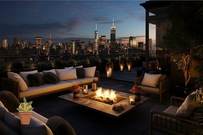 27 Penthouse Terrace Ideas Designs You Need to See Right Now 12 Bistro Set for Morning Coffee