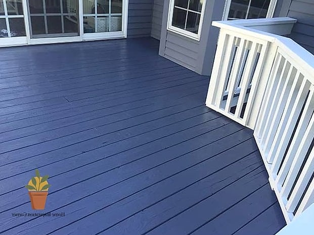 30 Deck Colors Ideas Paint Looks We're Obsessed With This Year 10 Blue-Gray Coastal Vibes