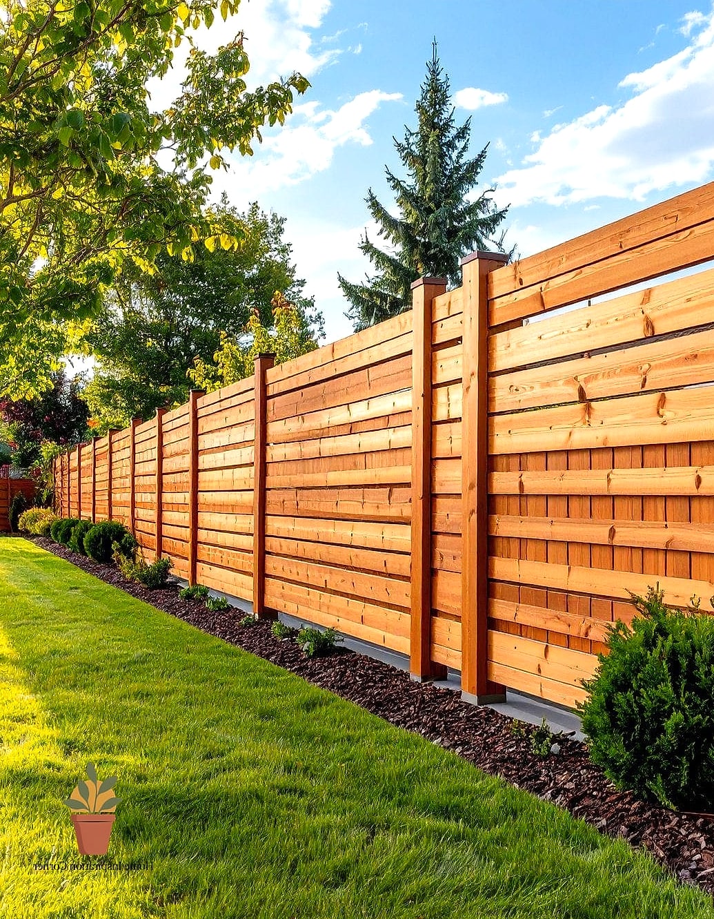 Board-on-Board Privacy Fence