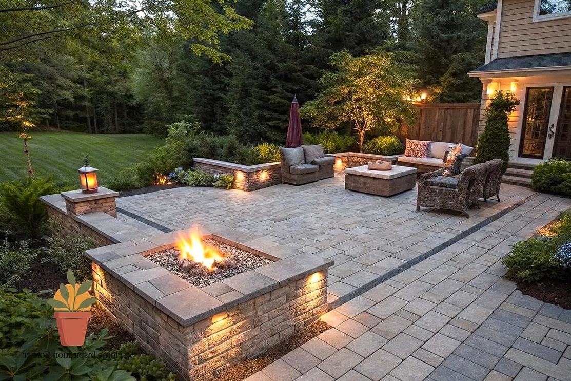 Bring in a Fire Pit for a Focal Point