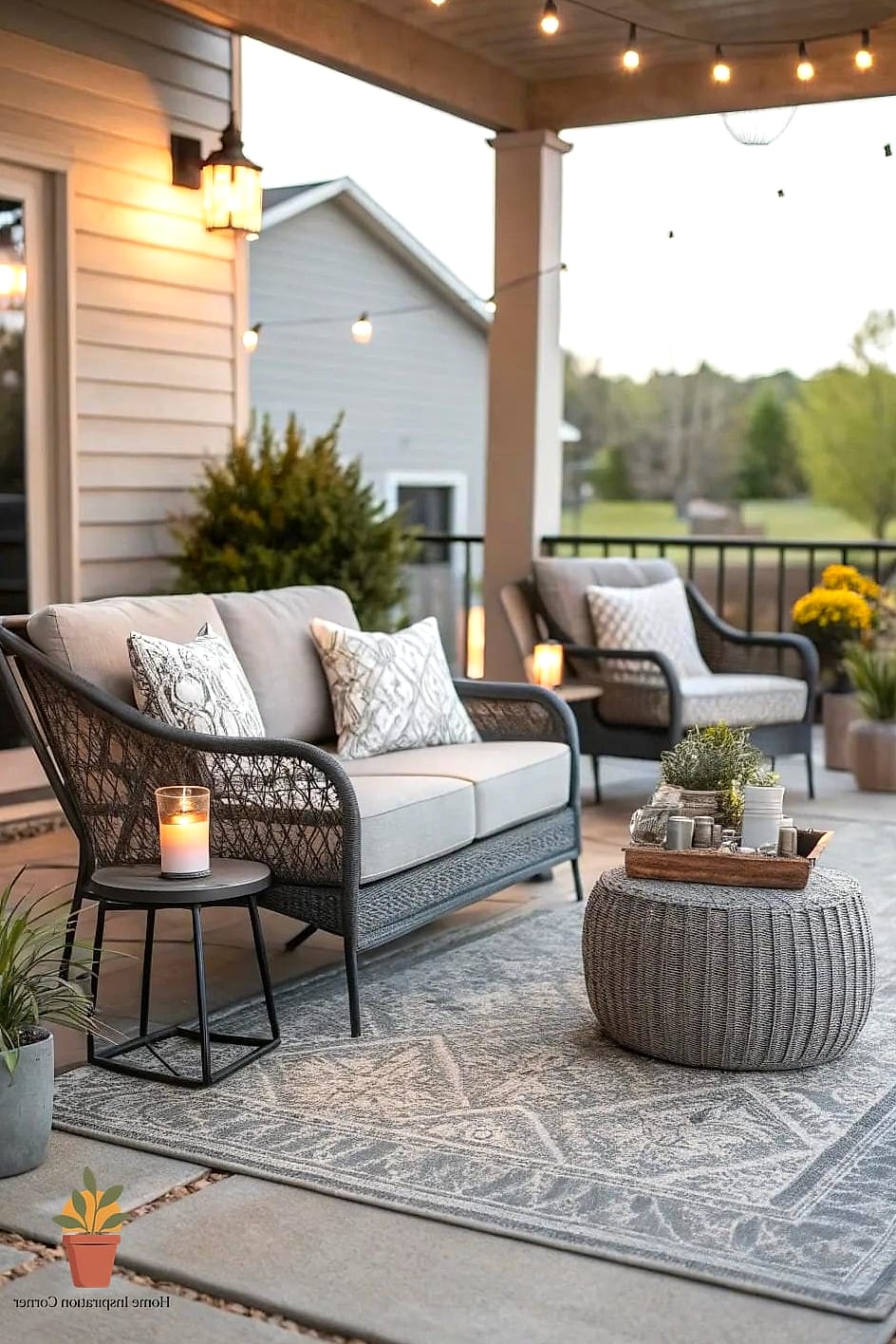 Bring in Weatherproof Throw Pillows