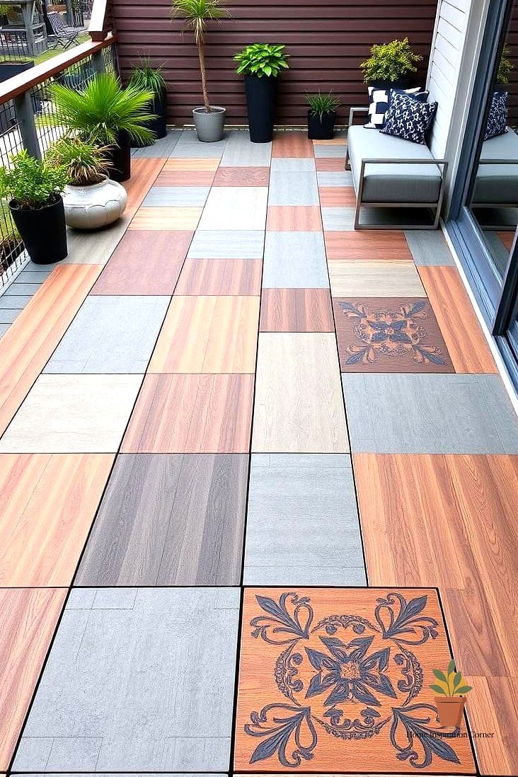25 Patio Tiles Designs That Maximize Style and Function 25 Budget-Friendly Interlocking Deck Tiles