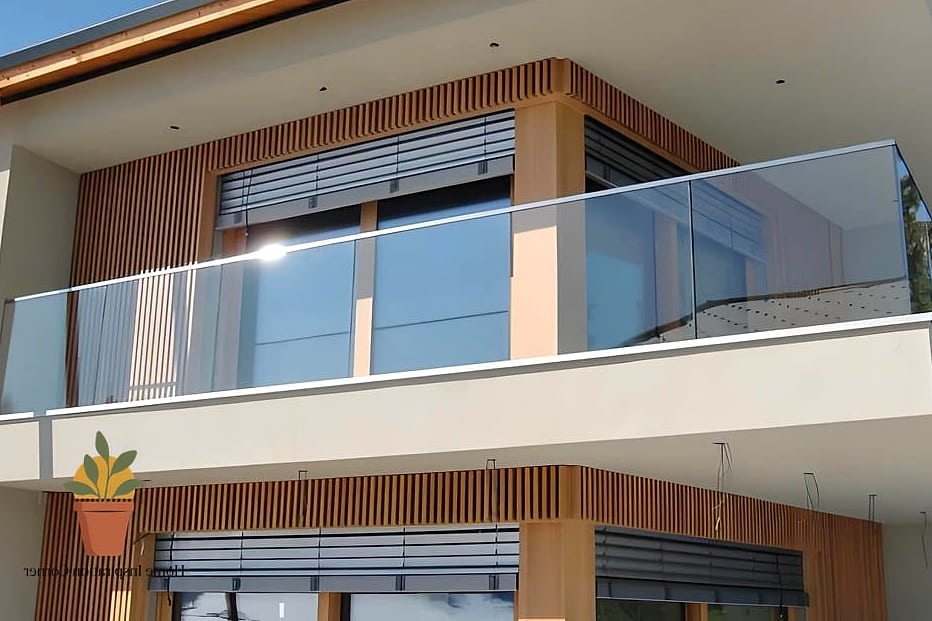 Budget Tempered Glass with Steel Posts