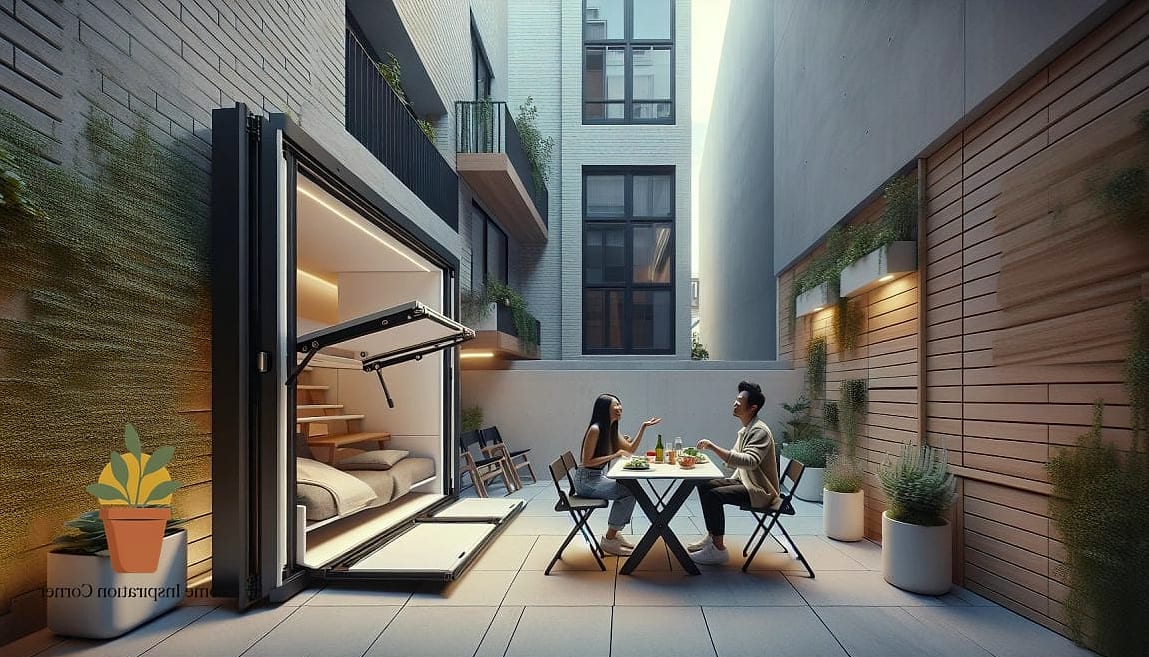 Build a Fold-Down Outdoor Bar Ledge