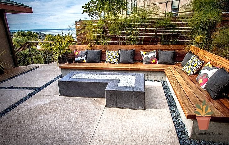 15 Patio Decorating Ideas Photos That Will Inspire Your Next Project 4 A Built-In Bench with Hidden Storage