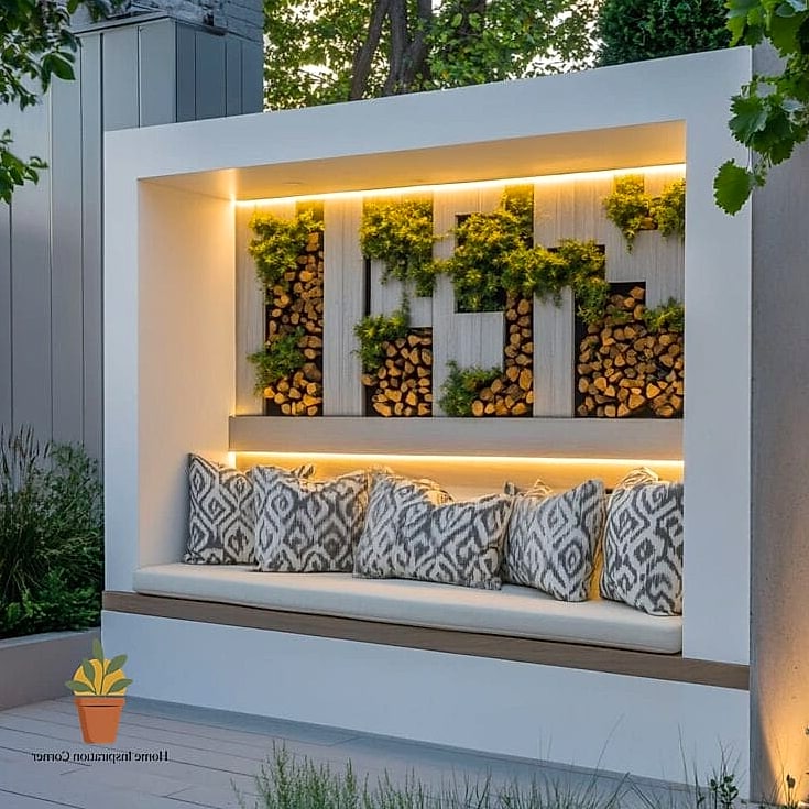 22 Patio Decor Ideas That Will Transform Your Space 16 Built-In Bench Seating