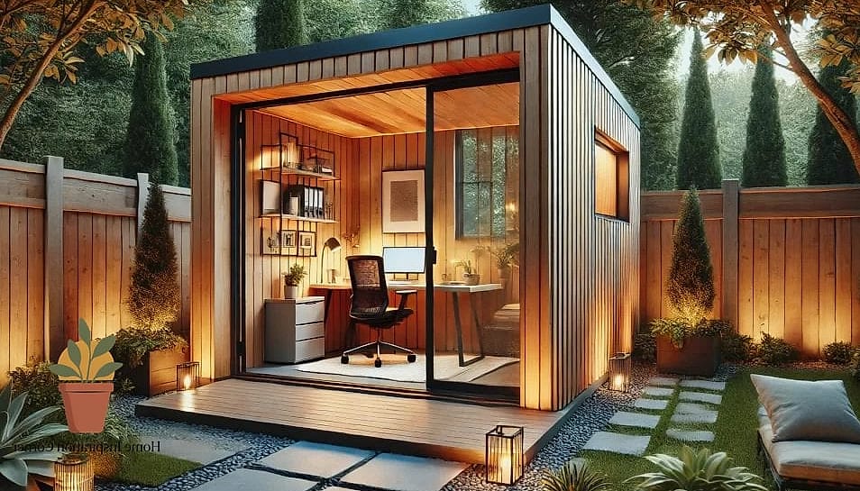 A Built-In Desk That Wraps the Corner