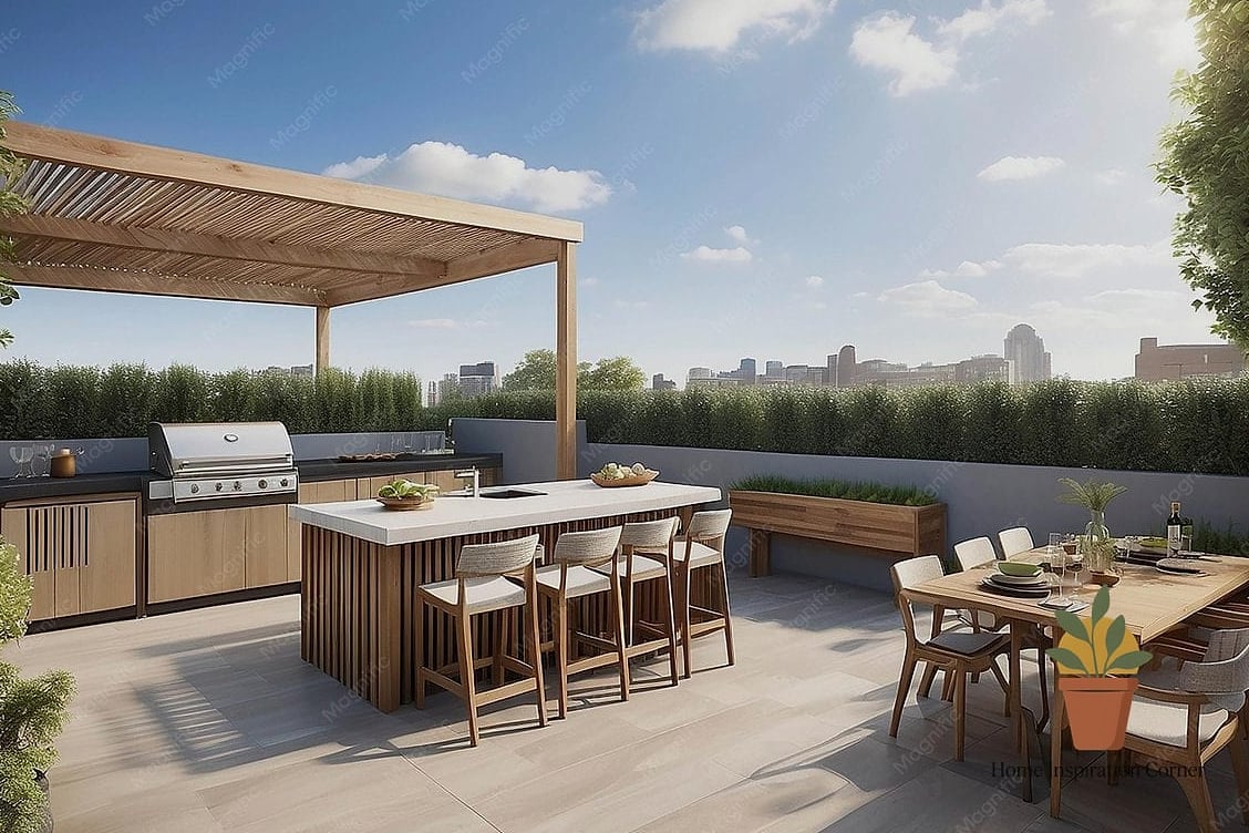 The Built-In Outdoor Kitchen