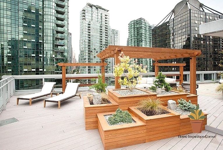 27 Penthouse Terrace Ideas Designs You Need to See Right Now 8 Built-In Planter Boxes Along the Perimeter